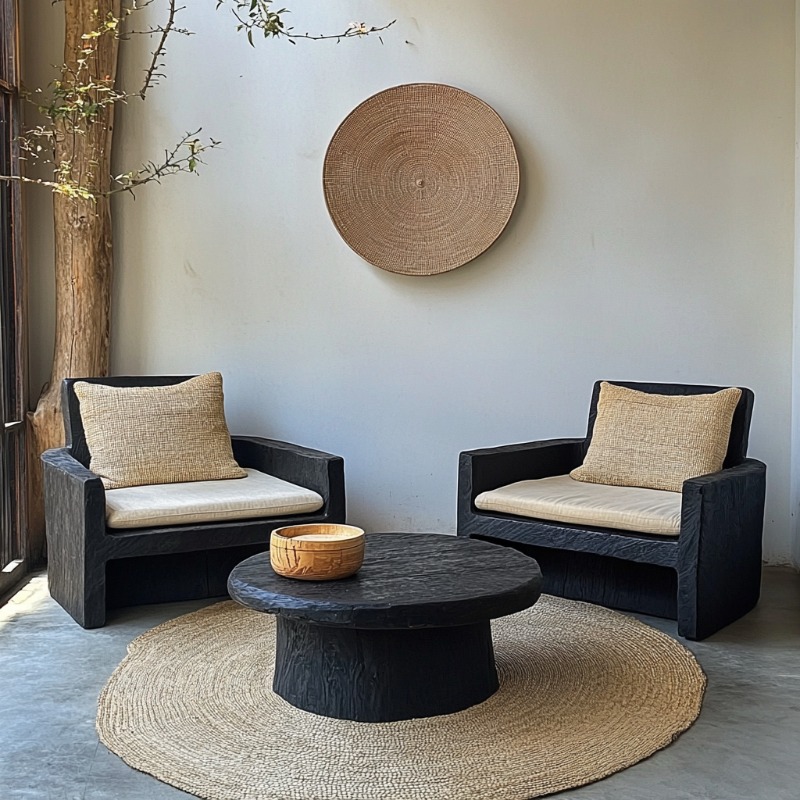 Outdoor Furniture Upholstery - Retro-Gartenmöbel-Sets aus Kunststoff, Polster-Gartenmöbel-Sets aus Stoff,