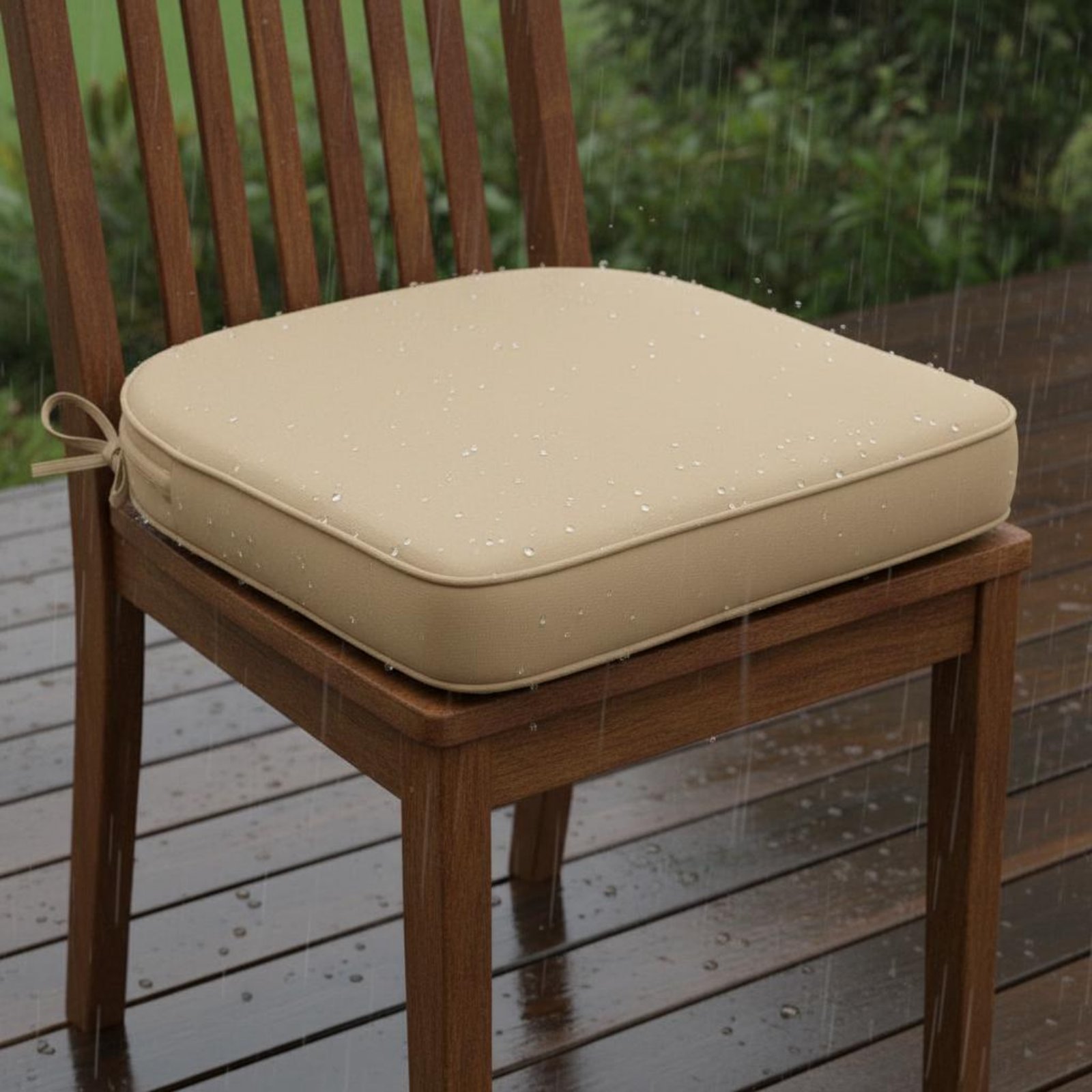 Outdoor Furniture Modern - Wasserdichtes Terrassen-Sitzkissen mit Stützender Schaumstoffpolsterung, Leicht