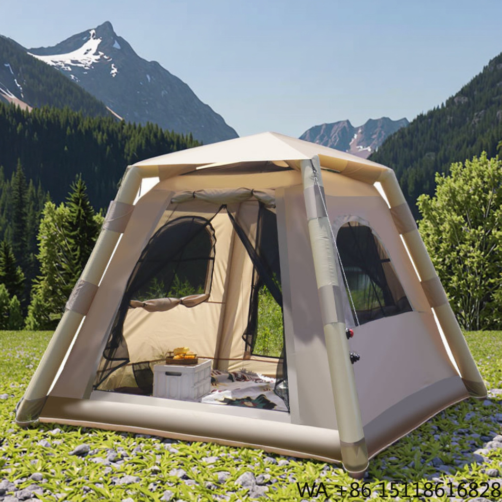 Outdoor Furniture Modern - Luxuriöses Oxford Aufblasbares Campingzelt Einfach Aufzubauen