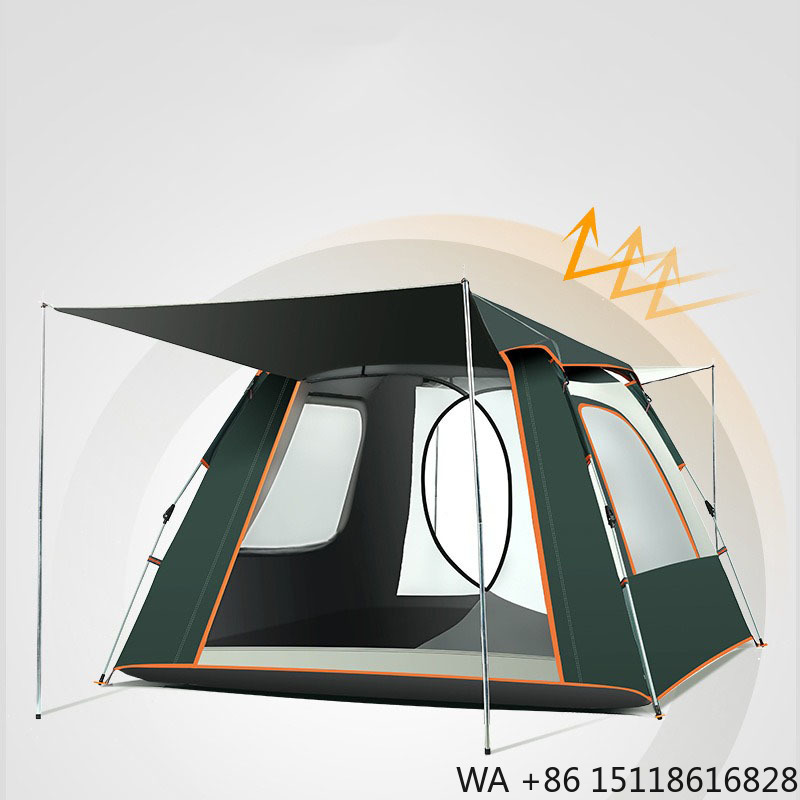 Outdoor Furniture Modern - Großes Campingzelt-Set, Sofort Aufbaubares Ultraleichtes Wasserdichtes