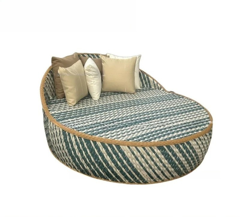 Outdoor Furniture Sofa - Maßgeschneidertes Outdoor-Sofa, kreativer Stuhl aus Rattangeflecht,