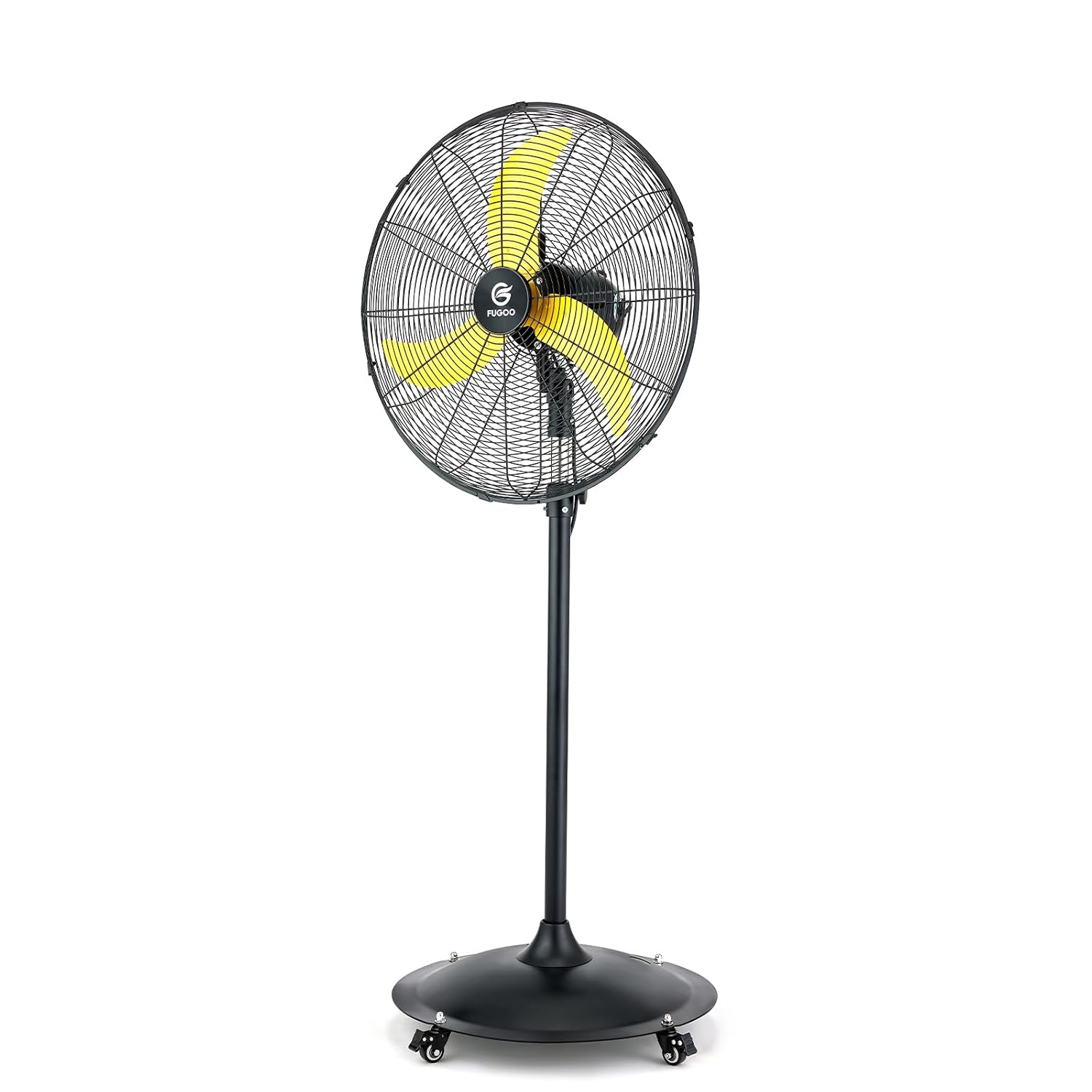 Outdoor Furniture Modern - 24'' Outdoor Oszillierender Standventilator mit Vollständig