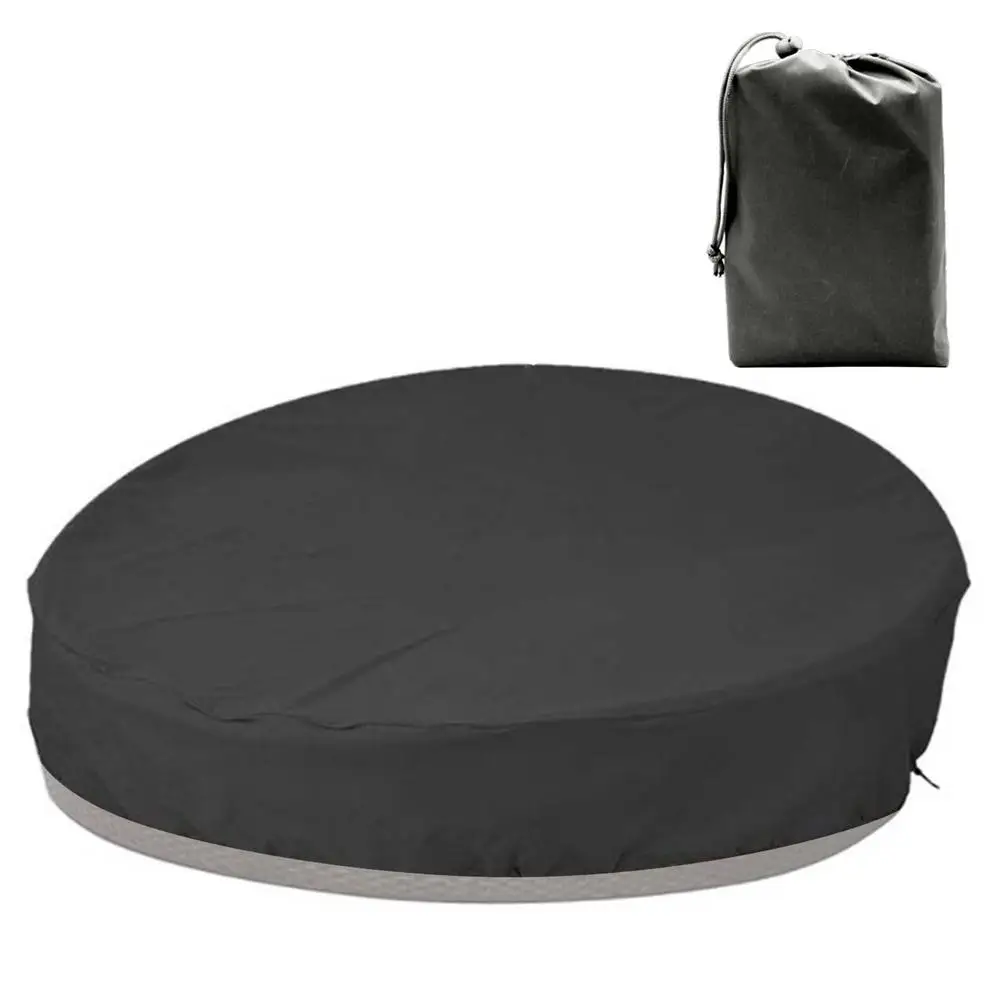Outdoor Furniture Sofa - Wasserdichte Outdoor-Tagesbett-Abdeckung Runde Sofa-Abdeckung gegen Staub,