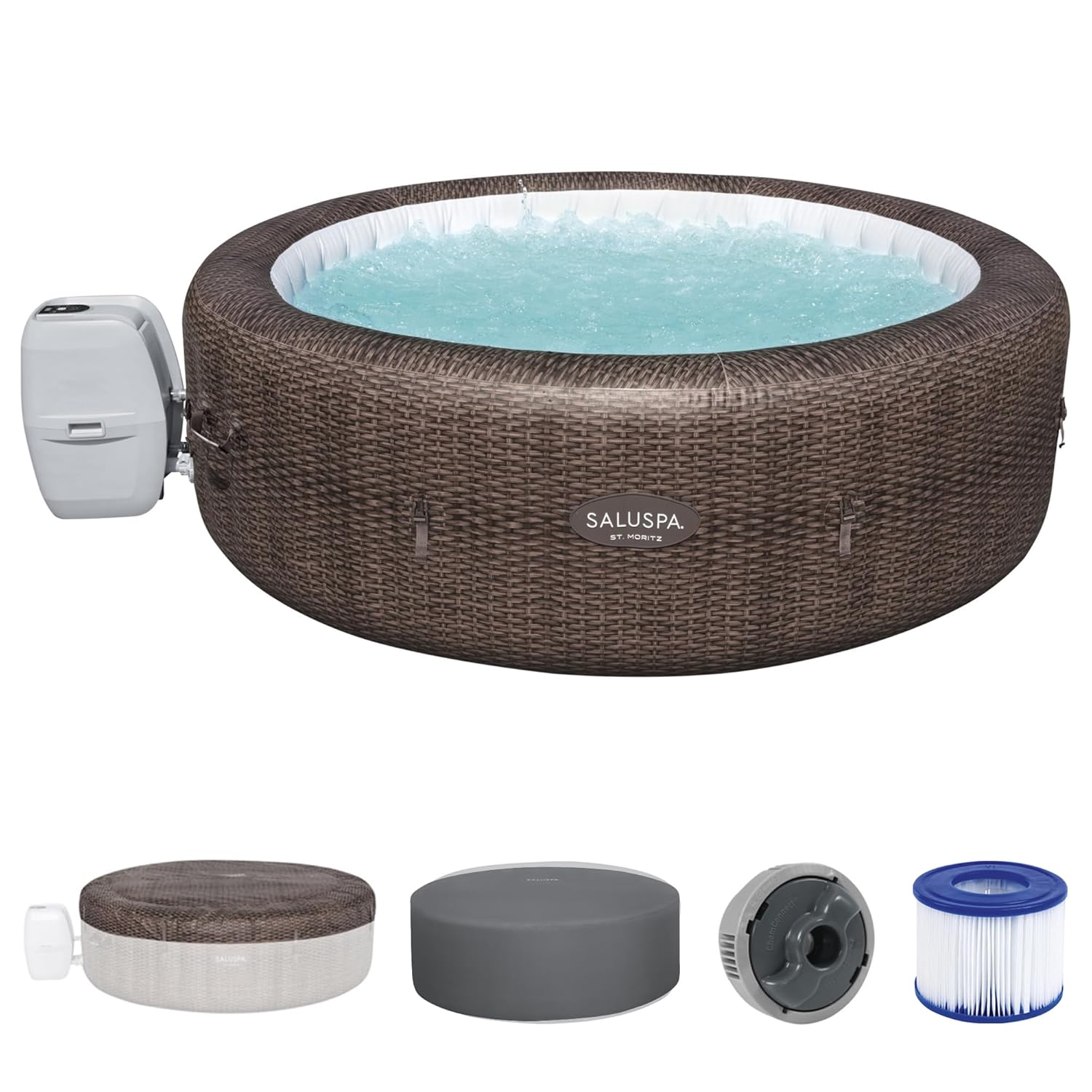 Inflatable Hot Tub - SaluSpa St. Moritz 5 bis 7