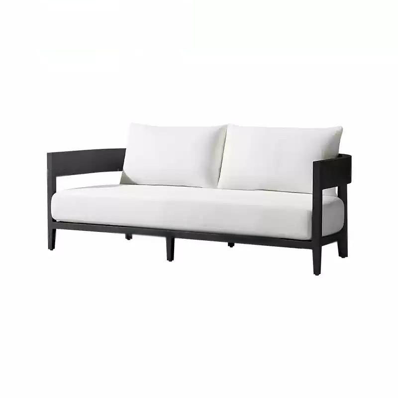 Outdoor Furniture Italy - Luxuriöses Gartenmöbel-Set aus Aluminiumlegierung im nordisch-italienischen