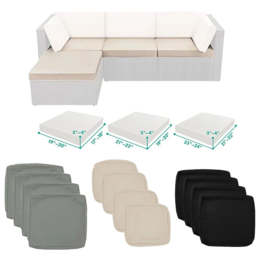 1-4er Set Sofakissen Outdoor G – Outdoor Furniture Upholstery Bewertung und Preis