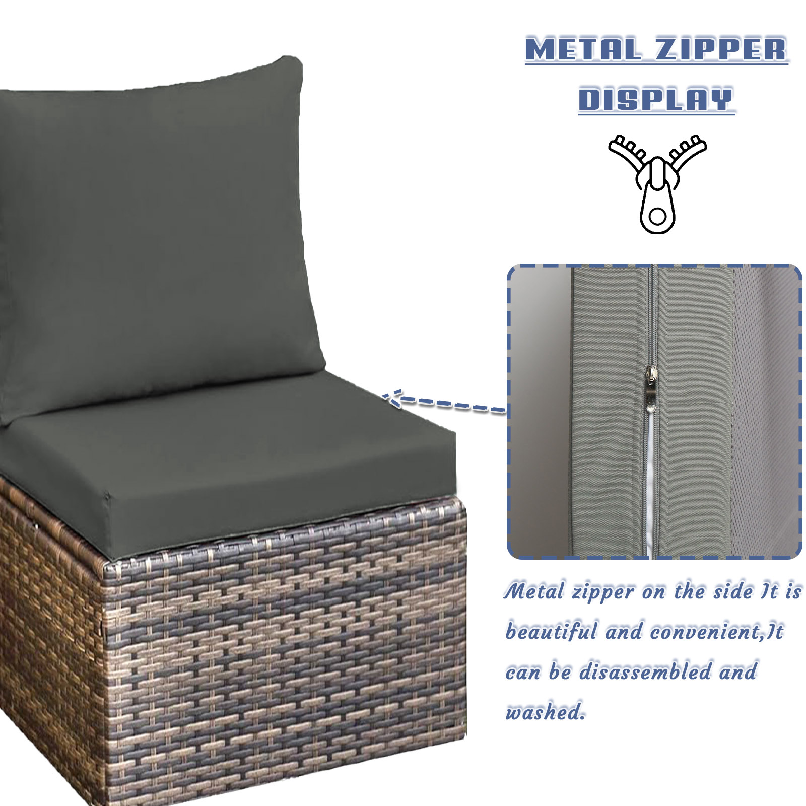 Benutzerdefinierte Sitz- und R – Outdoor Furniture Upholstery Bewertung und Preis