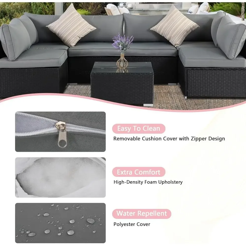 Allwetter-Gartenmöbel-Set aus  – Outdoor Furniture Grey Bewertung und Preis