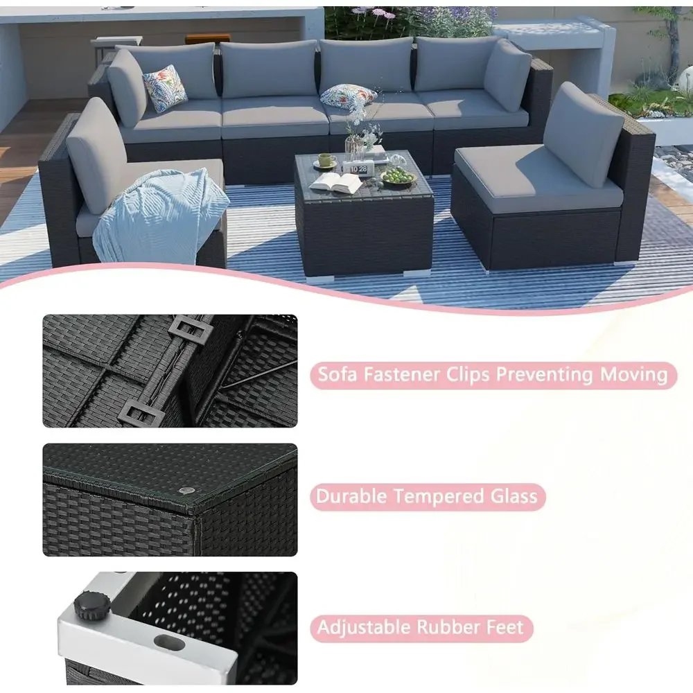 Allwetter-Gartenmöbel-Set aus  – Outdoor Furniture Grey Bewertung und Preis
