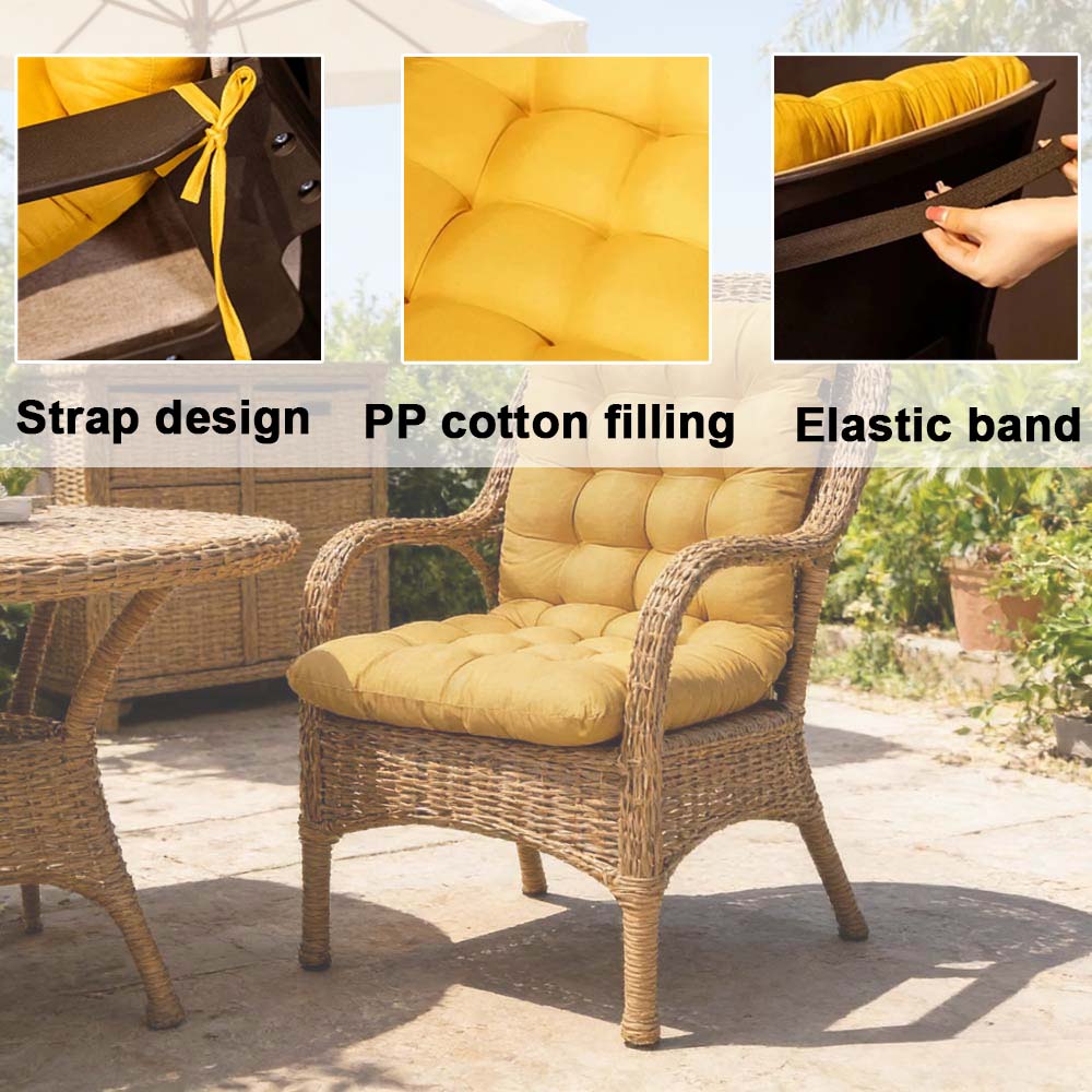 1 Stück Dickes Sitzkissen mit  – Outdoor Furniture Upholstery Bewertung und Preis