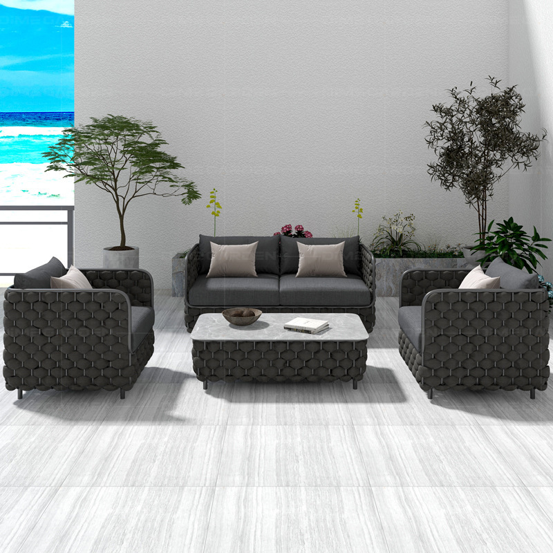 3-Sitzer Outdoor-Rattan-Sofa-S – Outdoor Furniture Grey Bewertung und Preis