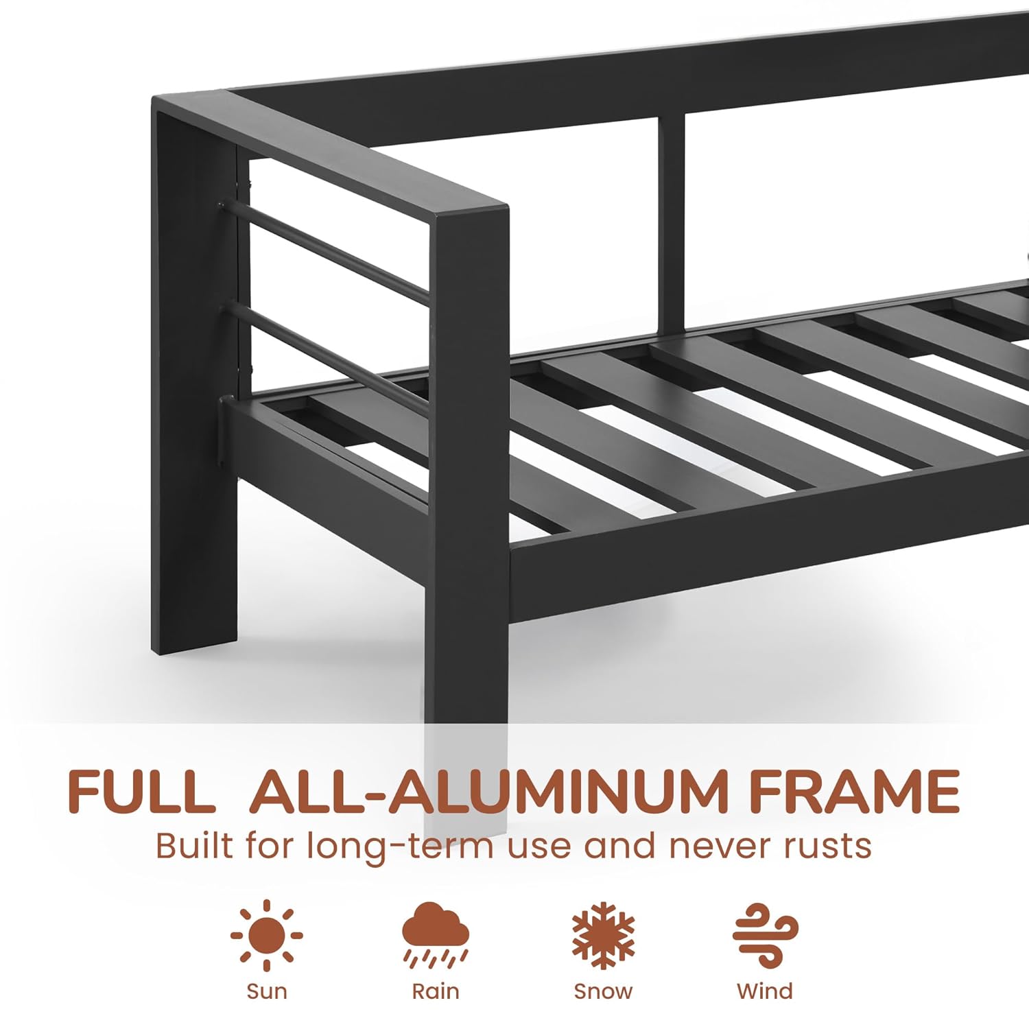 Terrassenmöbel, Metallsessel,  – Outdoor Furniture Grey Bewertung und Preis
