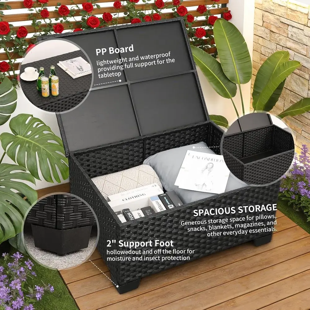45-teiliges Outdoor-Terrassenm – Outdoor Furniture Grey Bewertung und Preis