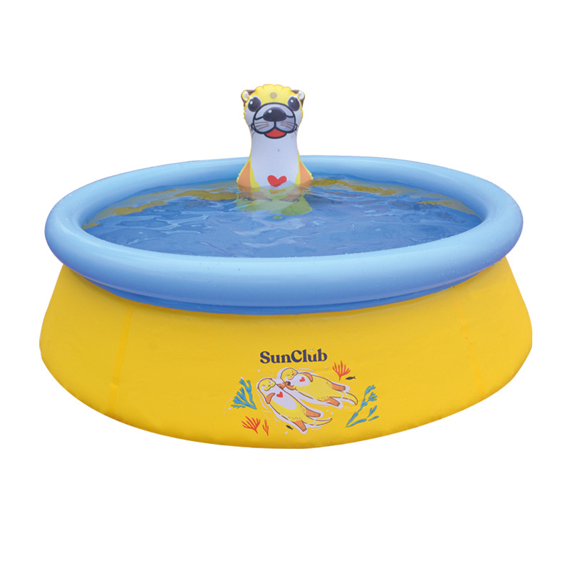 Runder Aufblasbarer Rahmenpool – Inflatable Hot Tub Bewertung und Preis