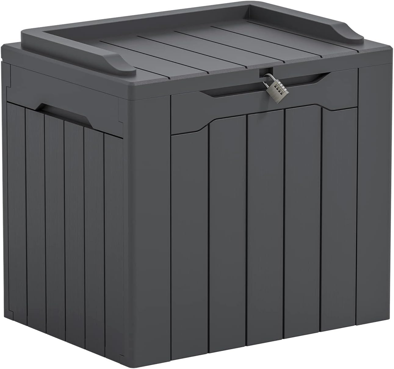31-Gallonen Outdoor-Aufbewahru – Outdoor Furniture Grey Bewertung und Preis