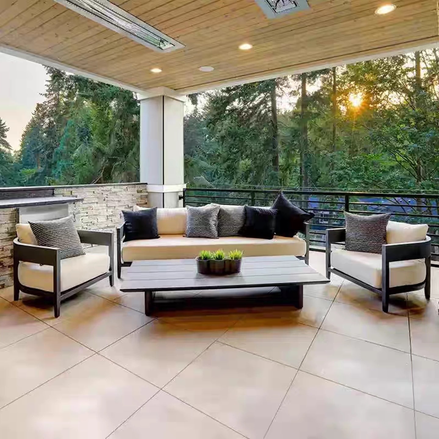 Luxuriöses Gartenmöbel-Set aus – Outdoor Furniture Italy Bewertung und Preis