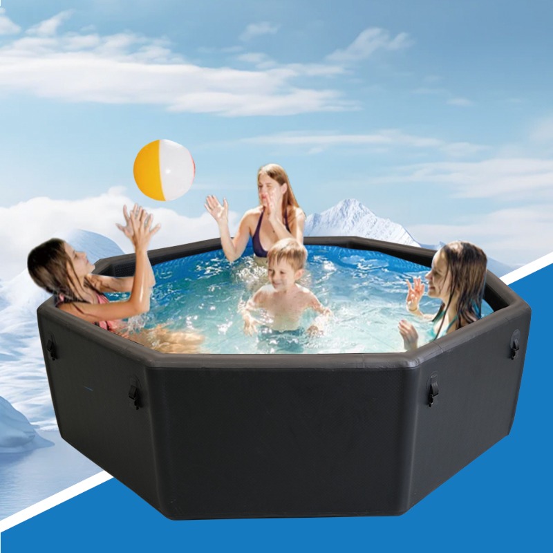 PVC-Material Polygonale Form A – Inflatable Hot Tub Bewertung und Preis