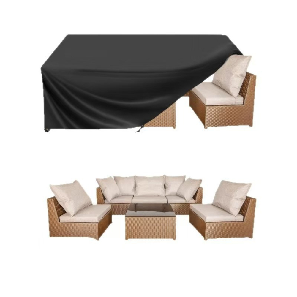 Quadratische Möbelabdeckung, 4 – Outdoor Furniture Sofa Bewertung und Preis