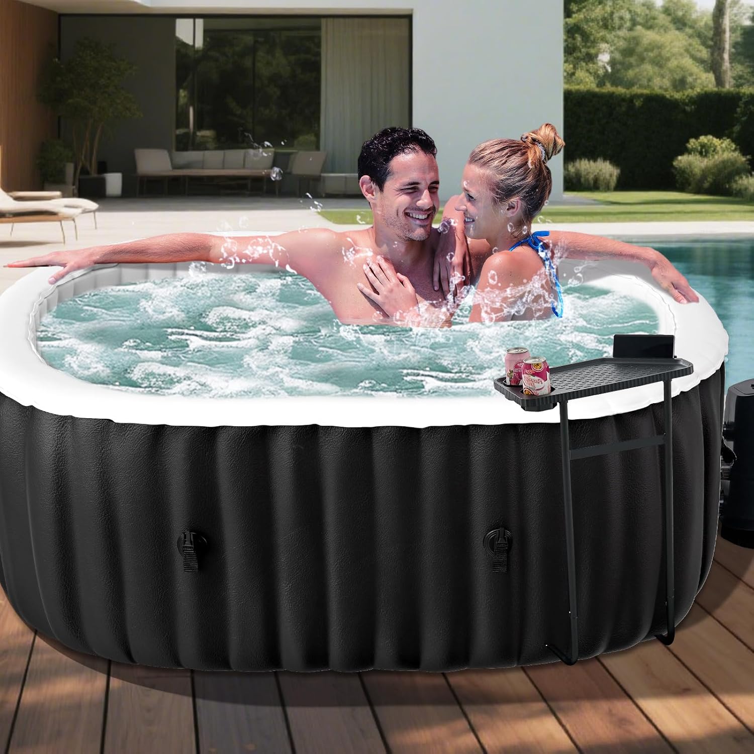 Aufblasbarer Whirlpool, 1-2 Pe – Inflatable Hot Tub Bewertung und Preis